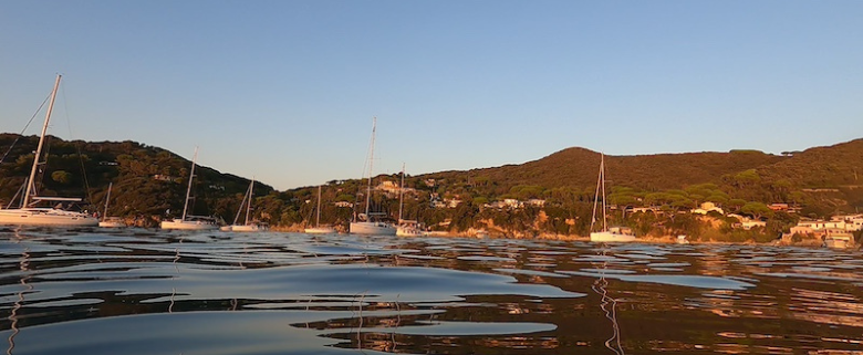 elba in barca a vela